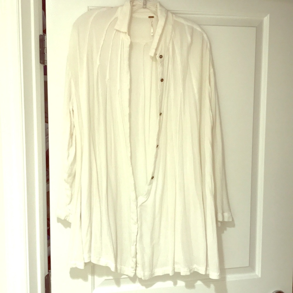 White free people cover up